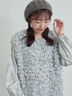ループ編み前後2WAYニットベスト(グレー)|TSUHARU by Samansa Mos2(ツハルバイサマンサモスモス)通販