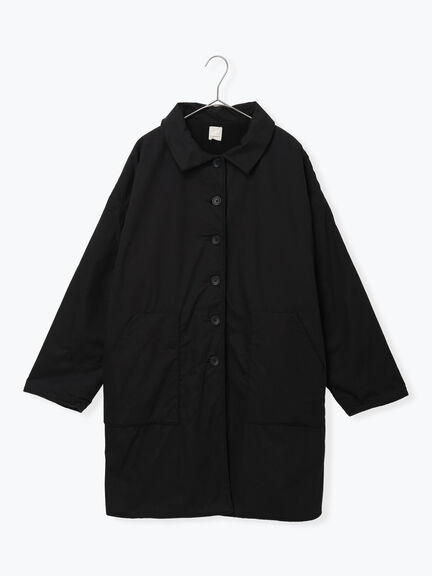 [tukuroi]コットン馬布ステンカラーコート（ブラック/キャメル）｜TSUHARU by Samansa Mos2（ツハルバイサマンサモスモス）通販