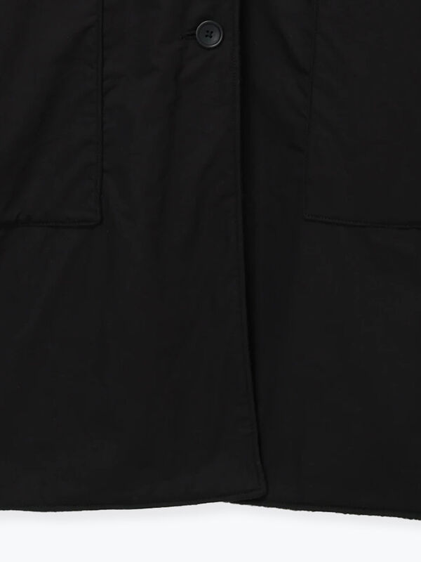 tukuroi]コットン馬布ステンカラーコート（ブラック/キャメル/アウター