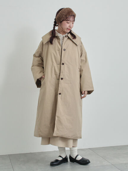 TSUHARU by SM2 ⭐︎レース貼りウール混コート　美品 TSUHARU by SM2 ⭐︎レース貼りウール混コート 美品 TSUHARU by