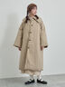 綿ナイロン中綿コート（ベージュ/グリーン）｜TSUHARU by Samansa Mos2（ツハルバイサマンサモスモス）通販