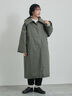 綿ナイロン中綿コート（ベージュ/グリーン）｜TSUHARU by Samansa Mos2（ツハルバイサマンサモスモス）通販
