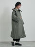 綿ナイロン中綿コート（ベージュ/グリーン）｜TSUHARU by Samansa Mos2（ツハルバイサマンサモスモス）通販