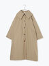 綿ナイロン中綿コート（ベージュ/グリーン）｜TSUHARU by Samansa Mos2（ツハルバイサマンサモスモス）通販