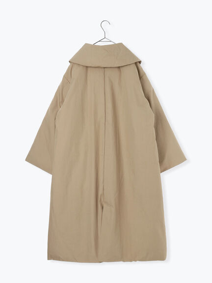 綿ナイロン中綿コート（ベージュ/グリーン）｜TSUHARU by Samansa Mos2（ツハルバイサマンサモスモス）通販