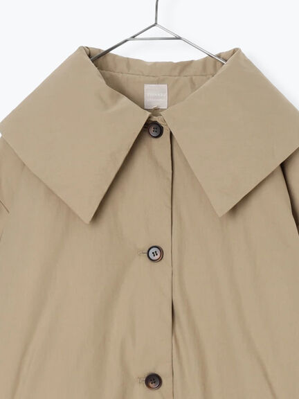 綿ナイロン中綿コート（ベージュ/グリーン）｜TSUHARU by Samansa Mos2（ツハルバイサマンサモスモス）通販