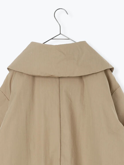 綿ナイロン中綿コート（ベージュ/グリーン）｜TSUHARU by Samansa Mos2（ツハルバイサマンサモスモス）通販