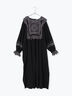 【WEB限定 Sサイズ】ドビーバテンレースワンピース（オフホワイト/ブラック/ブルー）｜TSUHARU by Samansa Mos2（ツハルバイサマンサモスモス）通販