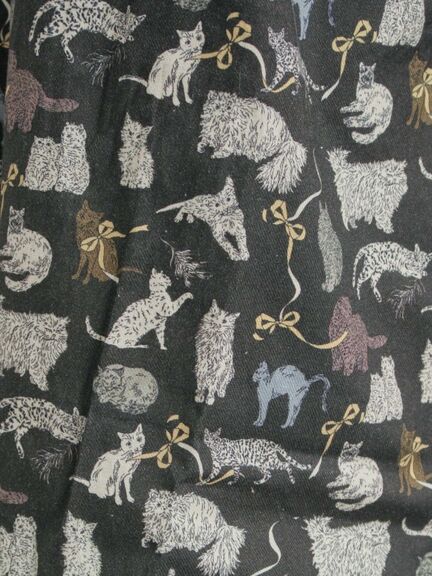 【LIBERTY】Koh & Eito柄ビエラワンピース（ブラック/Ｓグレー）｜TSUHARU by Samansa Mos2（ツハルバイサマンサモスモス）通販