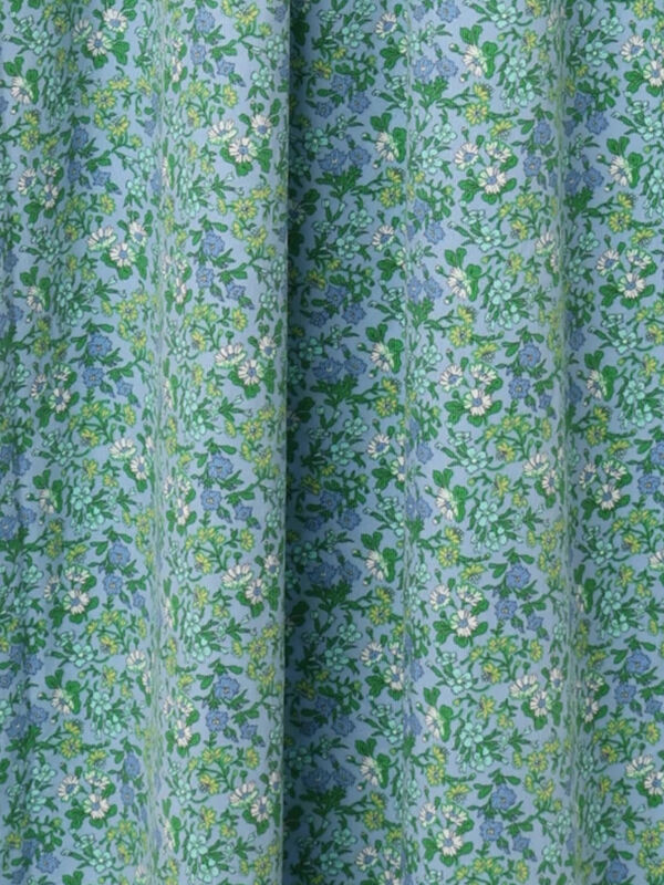 LIBERTY】Maria柄細コールワンピース（ブラック/ブルー/ワンピース