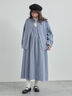 【WEB限定 Sサイズ】コール天ノースリーブワンピース（グレー/ベージュ/ブルー）｜TSUHARU by Samansa Mos2（ツハルバイサマンサモスモス）通販