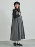 【WEB限定 Sサイズ】コール天ノースリーブワンピース（グレー/ベージュ/ブルー）｜TSUHARU by Samansa Mos2（ツハルバイサマンサモスモス）通販
