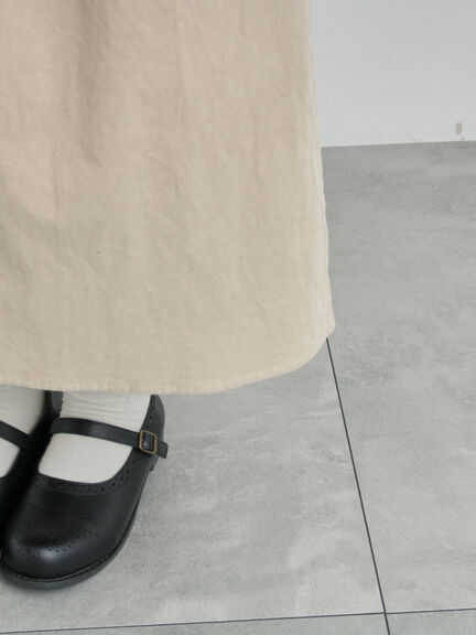 【WEB限定 Sサイズ】コール天ノースリーブワンピース（グレー/ベージュ/ブルー）｜TSUHARU by Samansa Mos2（ツハルバイサマンサモスモス）通販