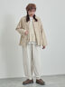 コール天ノーカラージャケット（グレー/ベージュ/ブルー）｜TSUHARU by Samansa Mos2（ツハルバイサマンサモスモス）通販