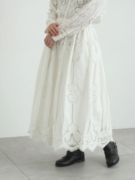 ボトムス(ホワイト/白系)｜TSUHARU by Samansa Mos2（ツハルバイ