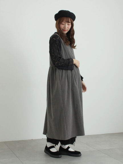 レースパッチワークセーラー襟ブラウス（オフホワイト/ブラック/ブルー）｜TSUHARU by Samansa Mos2（ツハルバイサマンサモスモス）通販