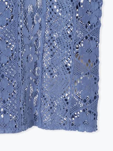 レースパッチワークセーラー襟ブラウス（オフホワイト/ブラック/ブルー）｜TSUHARU by Samansa Mos2（ツハルバイサマンサモスモス）通販