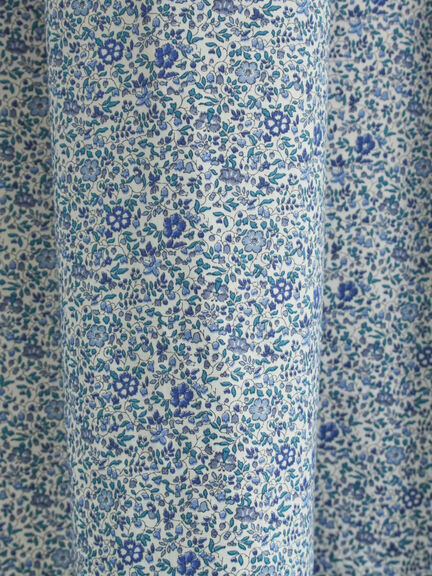 【LIBERTY】Katie and Millie柄襟付ワンピース（ピンク/ブルー）｜TSUHARU by Samansa Mos2（ツハルバイサマンサモスモス）通販