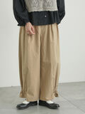 馬布バレルパンツ（ベージュ）｜TSUHARU by Samansa Mos2（ツハルバイサマンサモスモス）通販