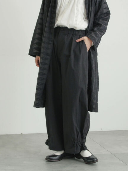 馬布バレルパンツ（ブラック/ベージュ/キナリ）｜TSUHARU by Samansa Mos2（ツハルバイサマンサモスモス）通販