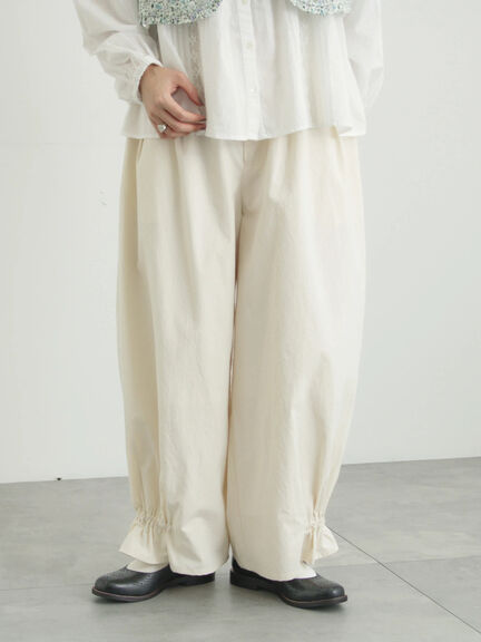 馬布バレルパンツ（ブラック/ベージュ/キナリ）｜TSUHARU by Samansa Mos2（ツハルバイサマンサモスモス）通販