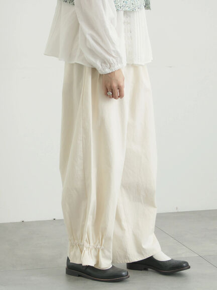 馬布バレルパンツ（ブラック/ベージュ/キナリ）｜TSUHARU by Samansa Mos2（ツハルバイサマンサモスモス）通販