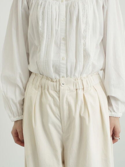 馬布バレルパンツ（ブラック/ベージュ/キナリ）｜TSUHARU by Samansa Mos2（ツハルバイサマンサモスモス）通販