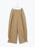 馬布バレルパンツ（ブラック/ベージュ/キナリ）｜TSUHARU by Samansa Mos2（ツハルバイサマンサモスモス）通販