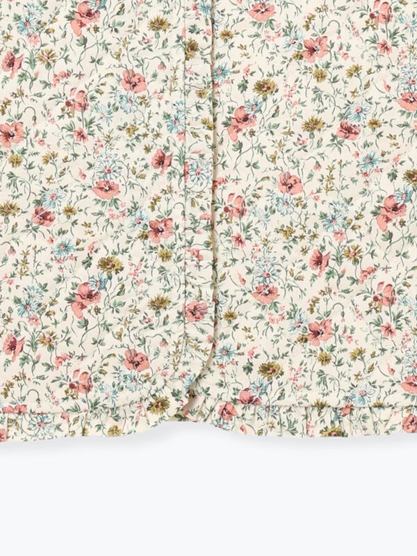 LIBERTY】BEATRICE柄キルトベスト（ピンク/ラベンダー/アウター/ベスト