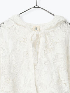 WHITE COLLECTION オーバーレースフード付きボレロ 01_001.jpg