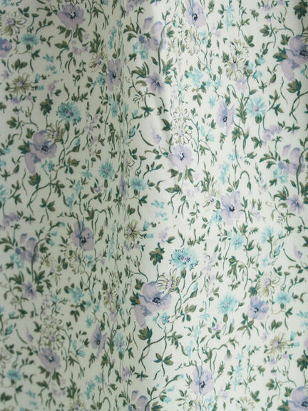 【LIBERTY】BEATRICE柄裾フリルスカート（ピンク/ラベンダー）｜TSUHARU by Samansa Mos2（ツハルバイサマンサモスモス）通販