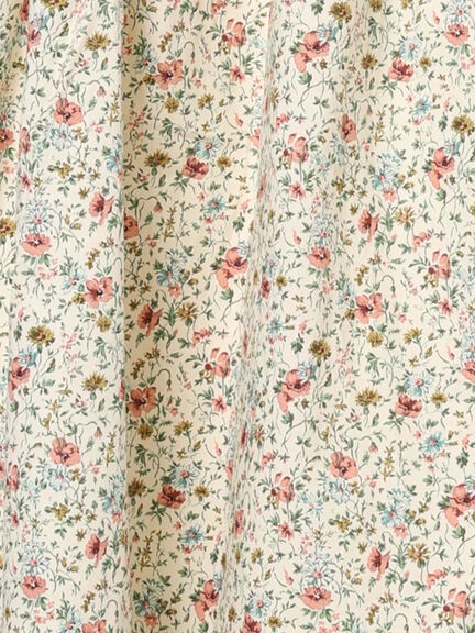 【LIBERTY】BEATRICE柄裾フリルスカート（ピンク/ラベンダー）｜TSUHARU by Samansa Mos2（ツハルバイサマンサモスモス）通販