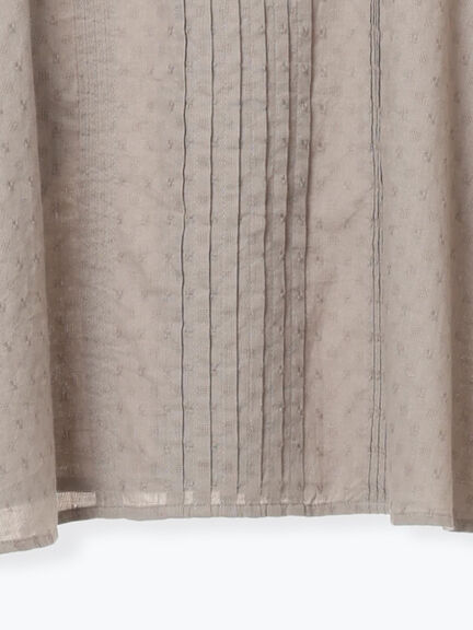 ドビーカットワーク刺繍ブラウス（オフホワイト/グレー/イエロー）｜TSUHARU by Samansa Mos2（ツハルバイサマンサモスモス）通販