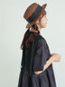 【WEB限定 Sサイズ】メッシュ花刺繍ベスト付きワンピース（チャコールグレー/ベージュ）｜TSUHARU by Samansa Mos2（ツハルバイサマンサモスモス）通販