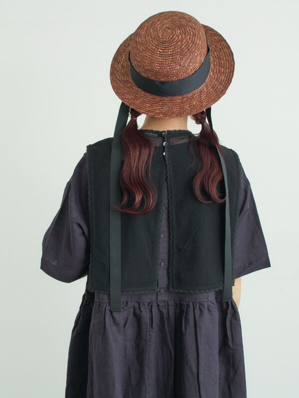 セール】 【WEB限定 Sサイズ】メッシュ花刺繍ベスト付きワンピース