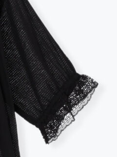 セール】 【WEB限定 Sサイズ】リバーレースピンタック襟付きワンピース