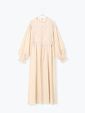 【ecru×brown collection】バテンレースワンピース【WEB限定 Sサイズ】（エクリュ）｜TSUHARU by Samansa Mos2（ツハルバイサマンサモスモス）通販