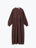 【ecru×brown collection】バテンレースワンピース【WEB限定 Sサイズ】（ブラウン/エクリュ）｜TSUHARU by Samansa Mos2（ツハルバイサマンサモスモス）通販