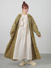 【ecru×brown collection】リネンフリルワンピース【WEB限定 Sサイズ】（ブラウン/エクリュ）｜TSUHARU by Samansa Mos2（ツハルバイサマンサモスモス）通販