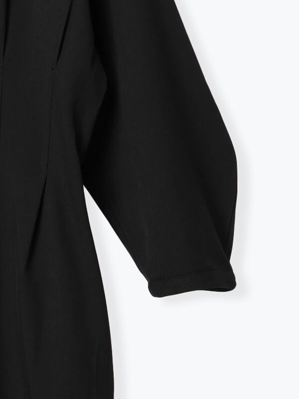 Ballsey ワンピース ストレッチタフタ ボックスタックワンピース