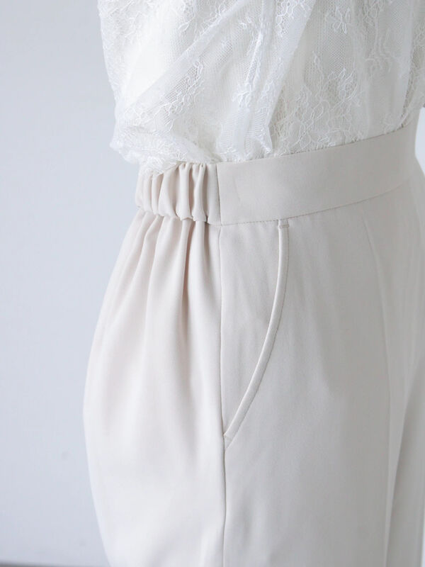 ジョーゼットフレアパンツ【BEIGE】 – ELLIE