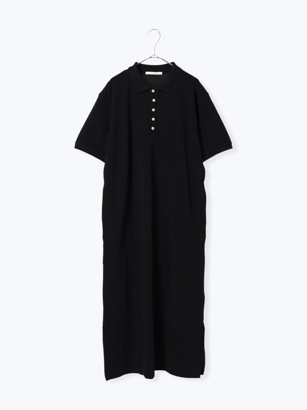 セール】 カノコポロワンピース（グレー/ブラック/ワンピース