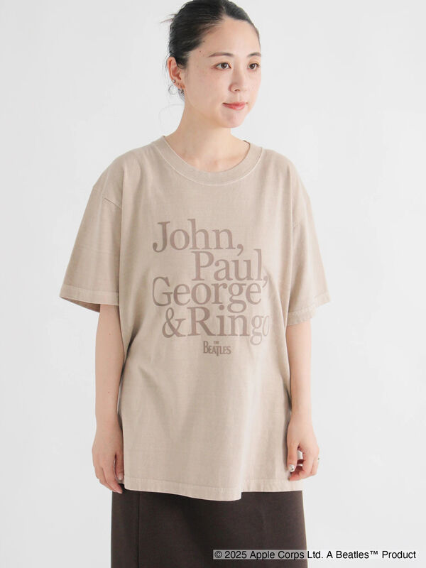 GOOD ROCK SPEED】THE BEATLES Tシャツ（ライトベージュ