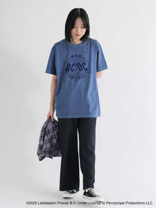 GOOD ROCK SPEED】AC/DC Tシャツ（ネイビー/トップス/Tシャツ