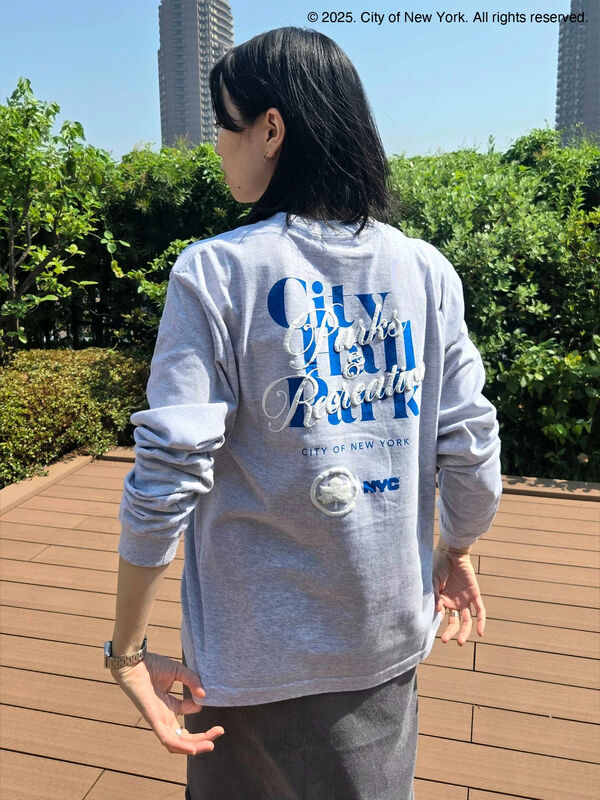 【GOOD ROCK SPEED】NYC BIGロンT ネイビー GOOD ROCK SPEED】NYCロンT（TOPグレー/トップス/Tシャツ