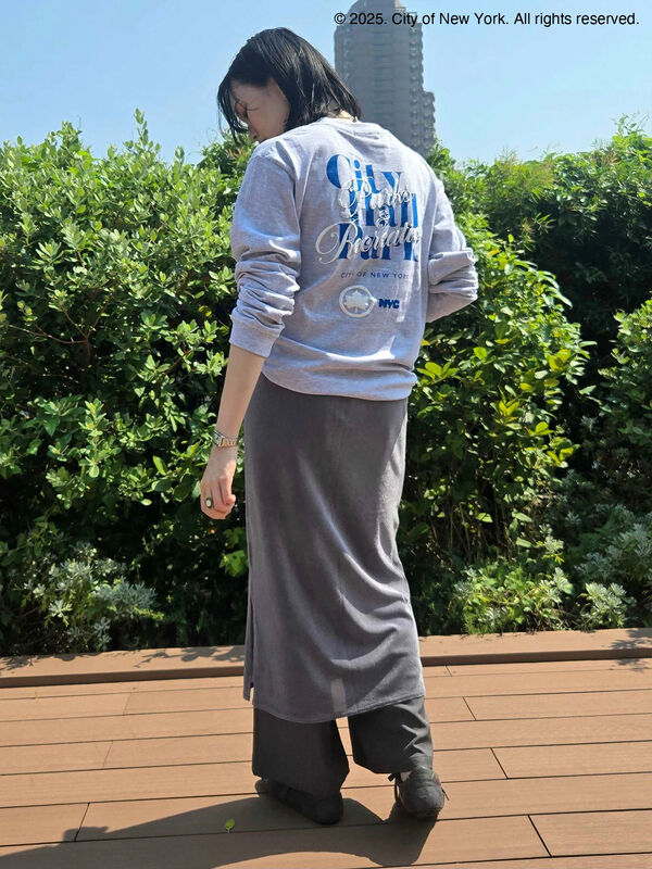 【GOOD ROCK SPEED】NYC BIGロンT ネイビー GOOD ROCK SPEED】NYCロンT（TOPグレー/トップス/Tシャツ