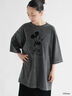 【GOOD ROCK SPEED】MICKEY MOUSE Tシャツ（チャコールグレー/ブラウン）｜sm2rhythm（サマンサモスモス リズム）通販