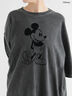 【GOOD ROCK SPEED】MICKEY MOUSE Tシャツ（チャコールグレー/ブラウン）｜sm2rhythm（サマンサモスモス リズム）通販