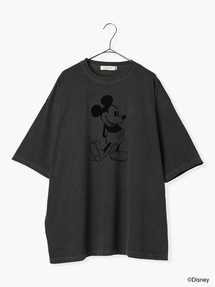 【GOOD ROCK SPEED】MICKEY MOUSE Tシャツ（チャコールグレー/ブラウン）｜sm2rhythm（サマンサモスモス リズム）通販