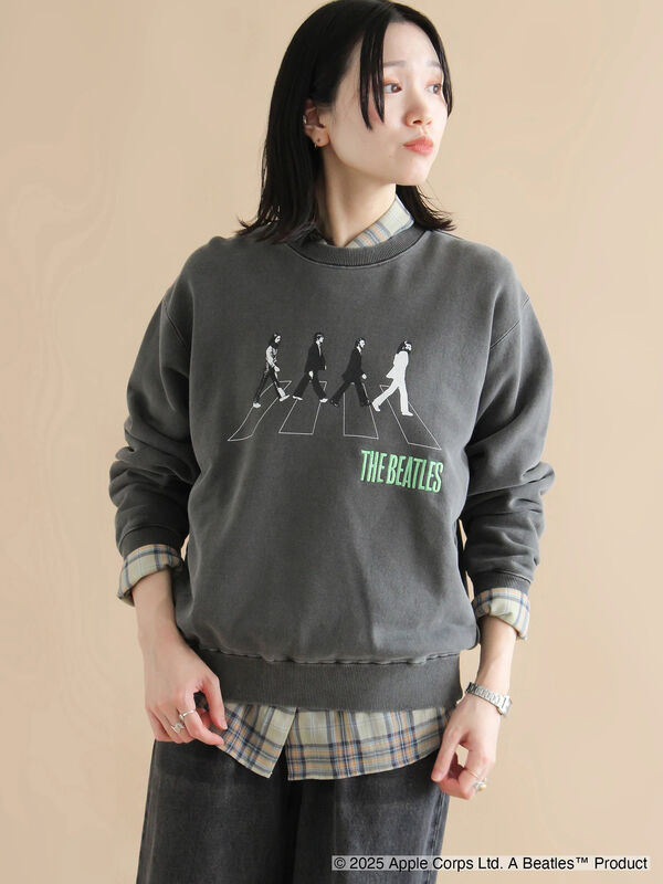 GOOD ROCK SPEED】THE BEATLESスウェット（チャコールグレー/トップス